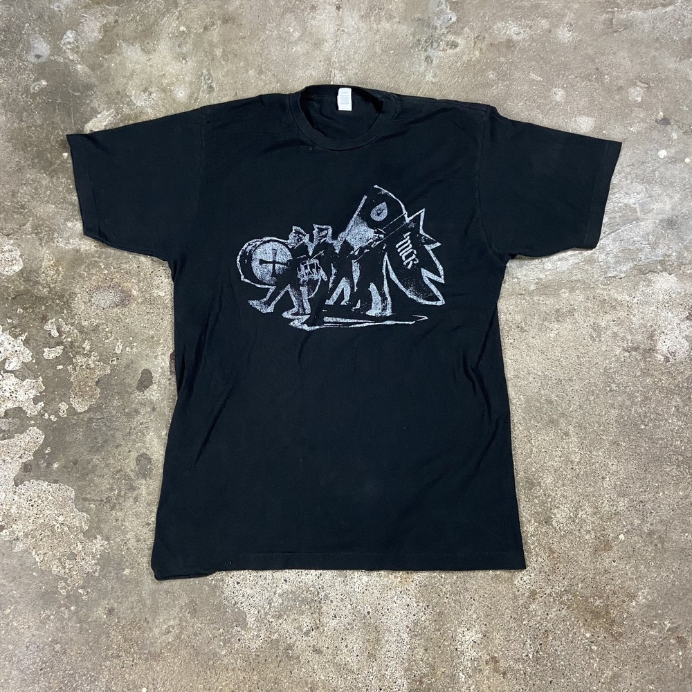 My Chemical Romance Band T-Shirt Size Large Black Parade Emo Music Graphic
